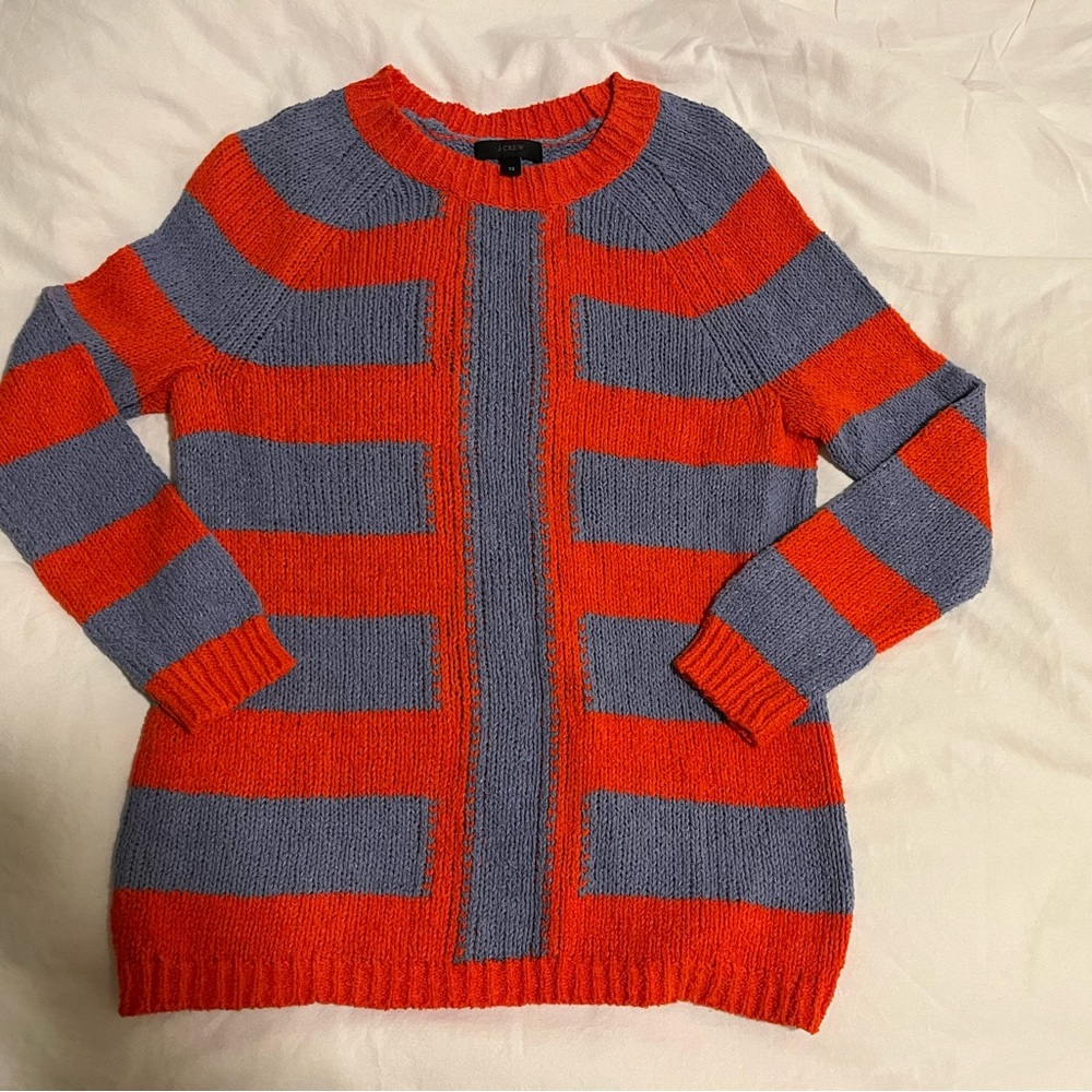 J Crew Striped Sweater